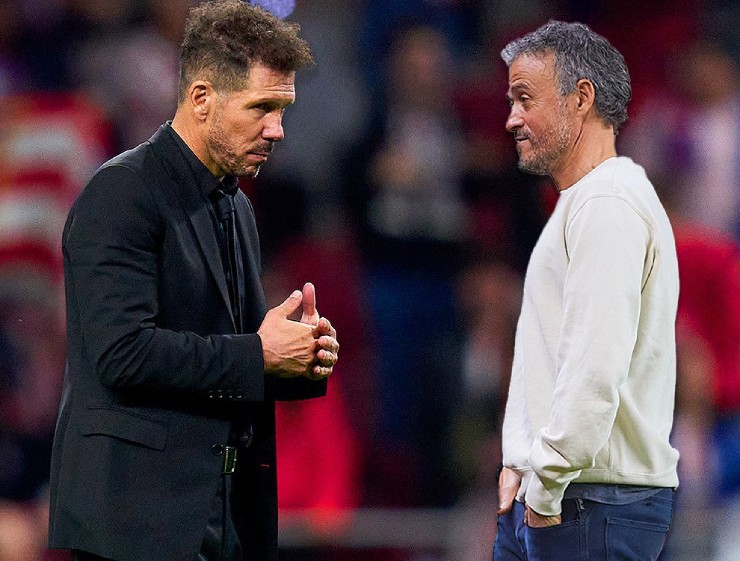 Mọi chiến thuật của Simeone đều bị Luis Enrique hóa giải dễ dàng