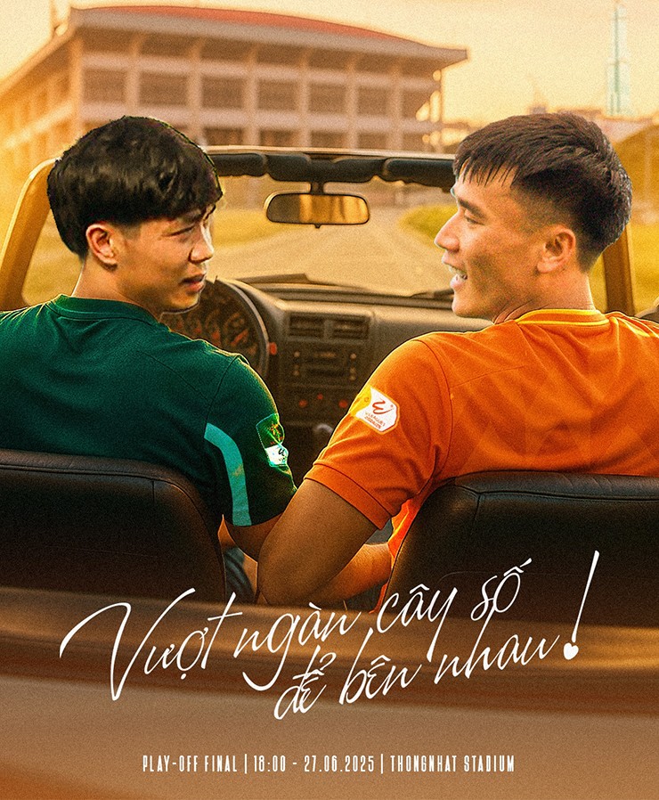 Tấm poster gây sốt của CLB Đà Nẵng.