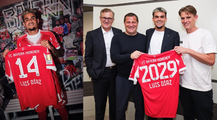 Luis Diaz chính thức rời Liverpool để cập bến Bayern Munich