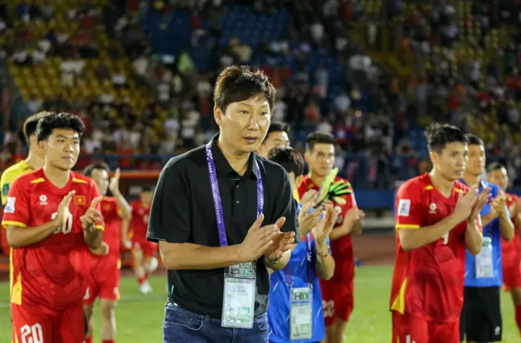 HLV Kim Sang-sik ở dịp FIFA Days tháng 9 sẽ nắm tuyển U-23 chơi vòng loại U-23 châu Á. Ảnh: CCT