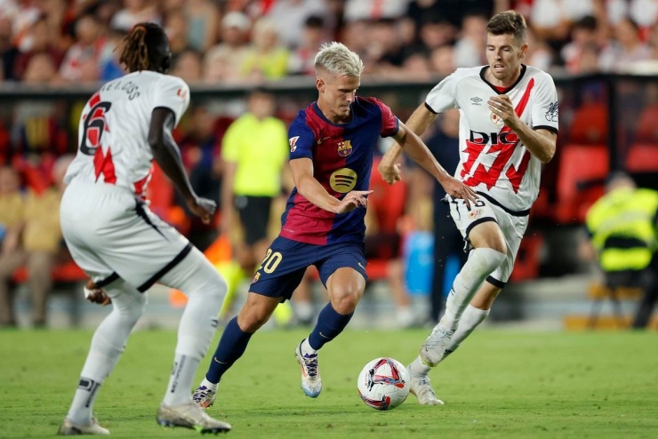 Barcelona thường xuyên đánh bại Rayo Vallecano trong thời gian gần đây.