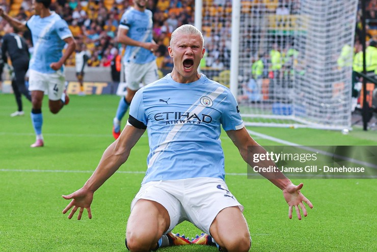 Haaland tỏa sáng giúp Man City thắng đậm