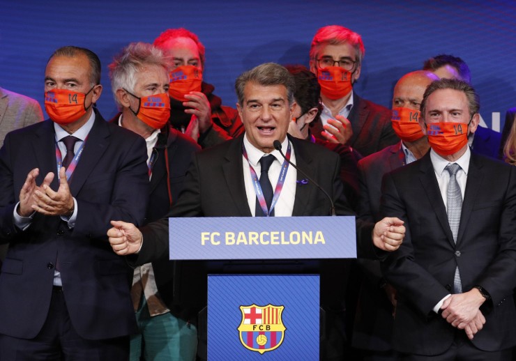 Laporta đã nhậm chức chủ tịch Barcelona được hơn 4 năm&nbsp;