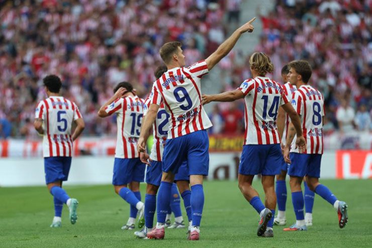 Sorloth trở lại và ghi bàn đưa Atletico dẫn trước chỉ sau 7 phút