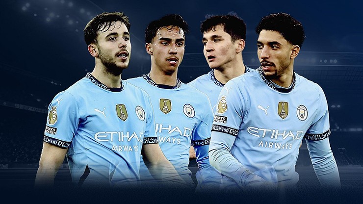 Man City chiêu mộ 4 tân binh ở chợ đông 2025.