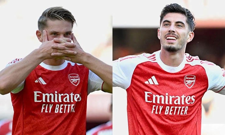 Arsenal có thể sử dụng cùng lúc cả Gyokeres lẫn Havertz