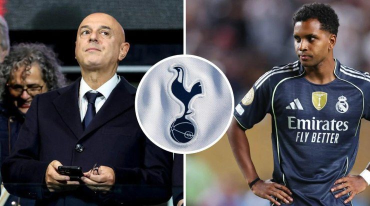 Tottenham dốc sức chiêu mộ Rodrygo