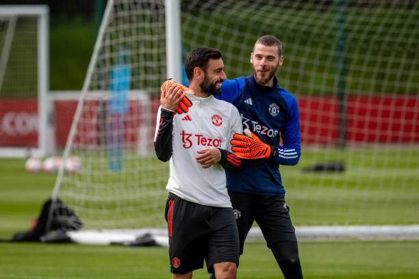 Bruno Fernandes và David De Gea