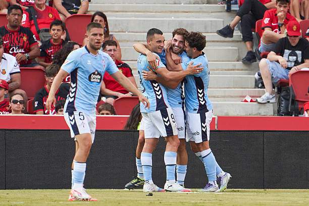 Javi Rueda mở tỷ số cho Celta Vigo trong lúc Mallorca đang chơi trên chân