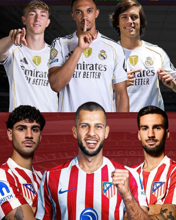 Real và Atletico Madrid đã xong xuôi việc mua sắm và đăng ký cầu thủ