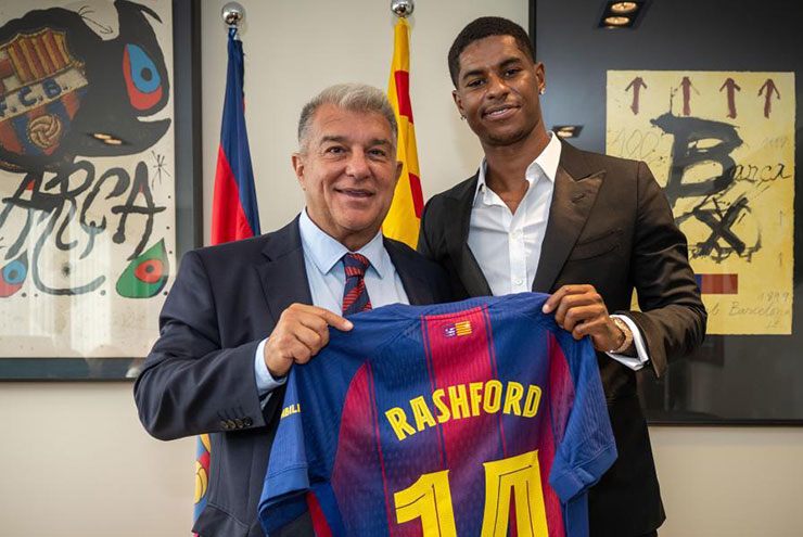 Hiện vẫn chưa rõ trạng thái đăng ký của Rashford ở La Liga mùa tới