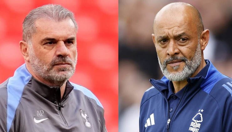 Nottingham Forest sa thải HLV Nuno Santo (bên trái), bổ nhiệm&nbsp;Postecoglou