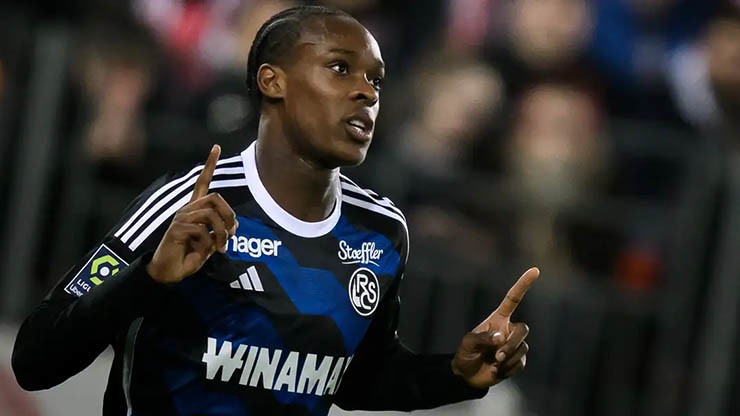 Emanuel Emegha chơi tốt ở&nbsp;Strasbourg