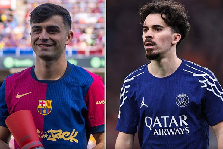 Pedri - Vitinha sẽ là cuộc đấu giữa các sao lớn đáng xem nhất của trận Barca - PSG