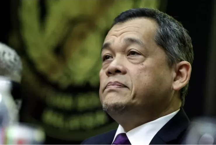 Ông Hamidin Amin, đương kim Chủ tịch danh dự FAM, Ủy viên Ban chấp hành FIFA dẫn đoàn đến Thụy Sĩ để cứu bóng đá Malaysia. Ảnh:NST