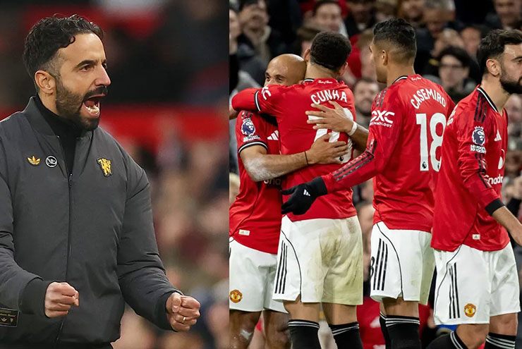 Ruben Amorim và các học trò đã gần như giải quyết trận đấu với Brighton chỉ sau hơn 60 phút