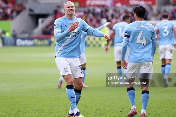 Haaland giúp Man City có 3 điểm