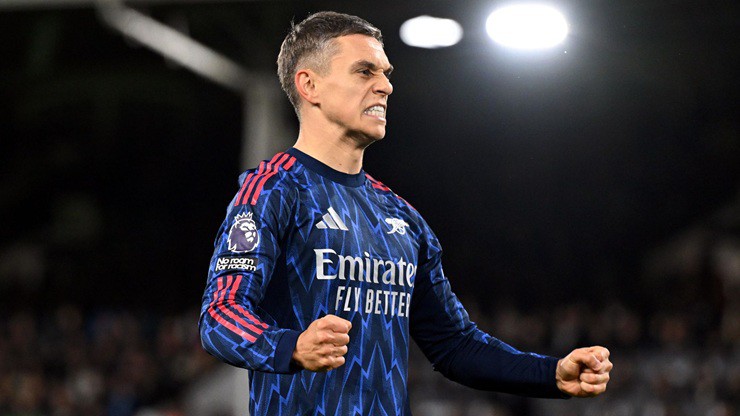 Arsenal thắng tối thiểu&nbsp;Fulham&nbsp;nhờ pha lập công duy nhất của Trossard