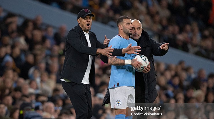 Vincent Kompany được Richard Keys xem là ứng viên số một thay thế Pep tại Etihad