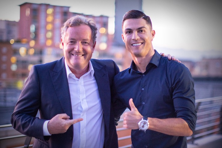 Morgan&nbsp;từng có hai lần phỏng vấn riêng với Ronaldo