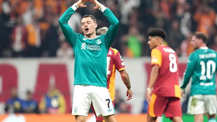 Liverpool mới đây để thua Galatasaray