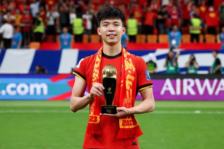 Wang Yudong, nhân tố được chờ đợi của U22 Trung Quốc.