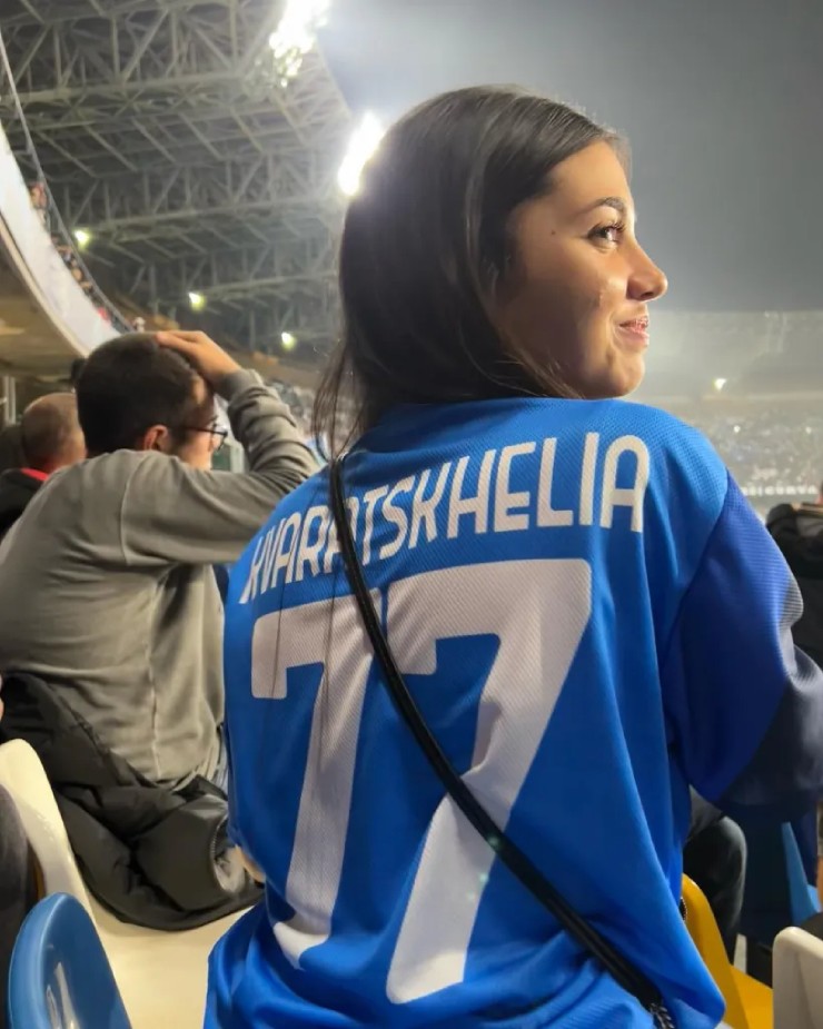 Anna Gegnoso từng là fan cuồng của cầu thủ&nbsp;Khvicha Kvaratskhelia