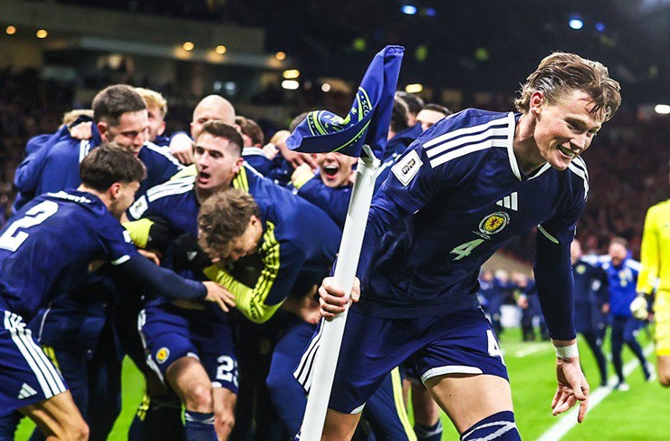 Scotland giành vé dự World Cup&nbsp;lần đầu tiên kể từ năm 1998