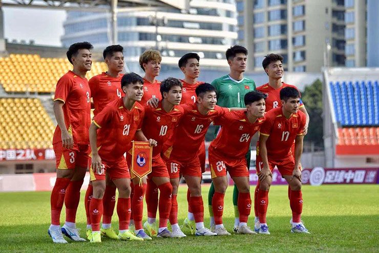 Đội hình xuất phát của U22 Việt Nam