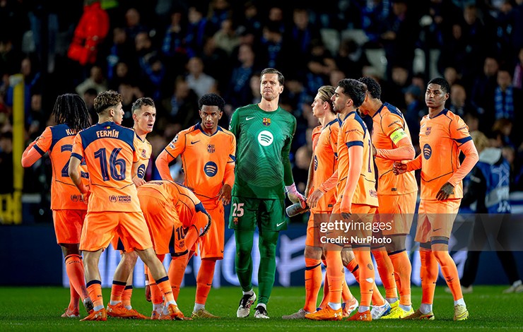 Barcelona chật vật cầm hòa&nbsp;Club Brugge
