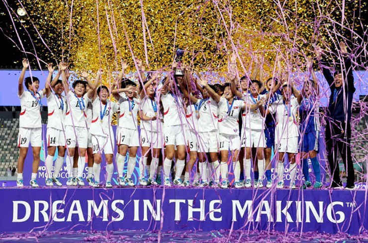 Triều Tiên vô địch&nbsp;U17 nữ World Cup lần thứ hai liên tiếp