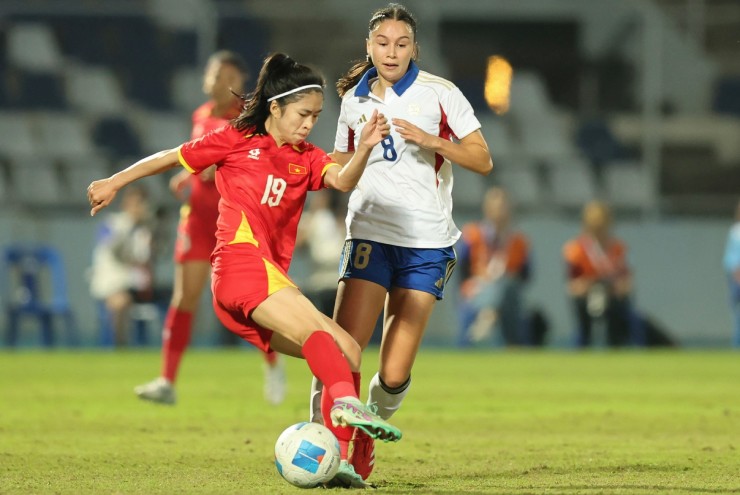 ĐT nữ Việt Nam bất ngờ thua Philippines ở lượt đấu thứ hai của vòng bảng SEA Games 33