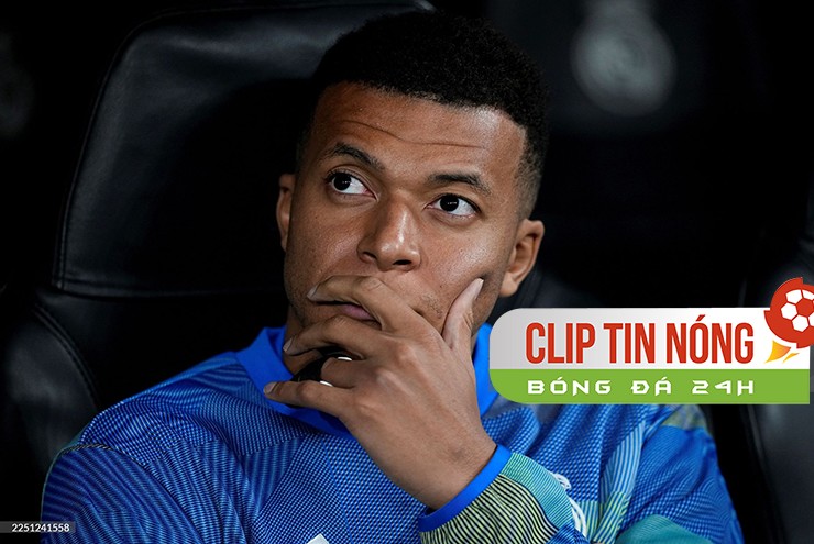 Mbappe ngồi dự bị nhưng không vào sân, dù Real Madrid thua Man City