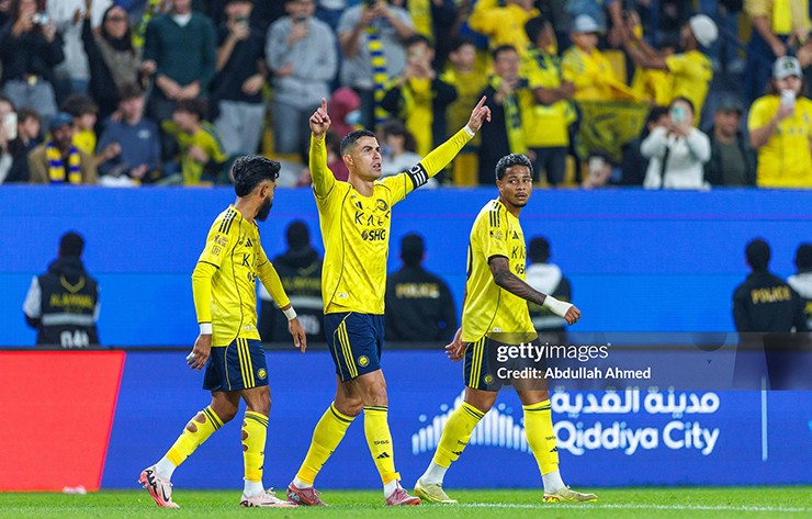 Ronaldo đang tỏa sáng trong màu áo&nbsp;Al Nassr