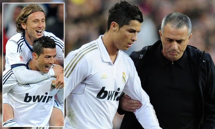Modric tiết lộ Ronaldo từng bật khóc vì bị Mourinho quở trách