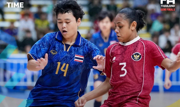 Video bóng đá futsal nữ Thái Lan - Indonesia: "Mưa" bàn thắng mãn nhãn (SEA Games 33) - 1
