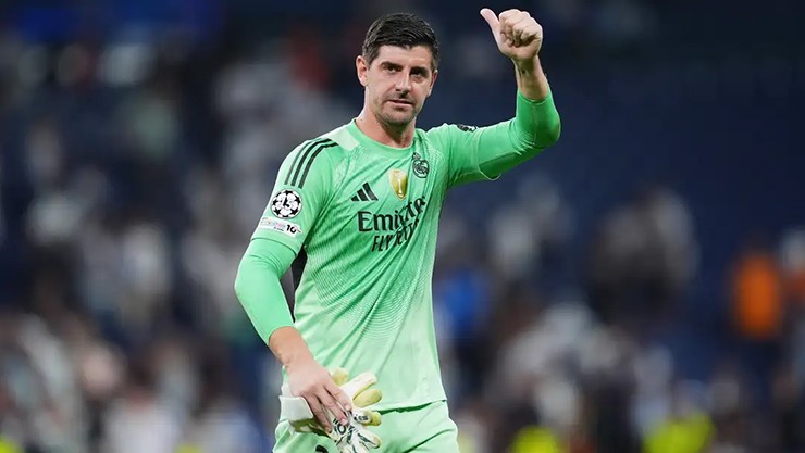 Courtois đang là trụ cột không thể thiếu của Real Madrid