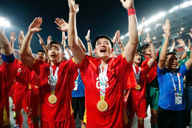 U22 Việt Nam đã có HCV môn bóng đá nam SEA Games thứ 3 trong vòng 6 năm qua
