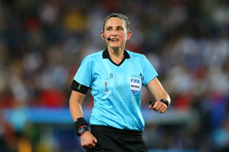 Nữ trọng tài Kate Jacewicz. (Ảnh: A-League).&nbsp;