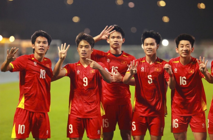 Vượt qua U23 Hàn Quốc, U23 Việt Nam thiết lập nhiều cột mốc lịch sử - 1