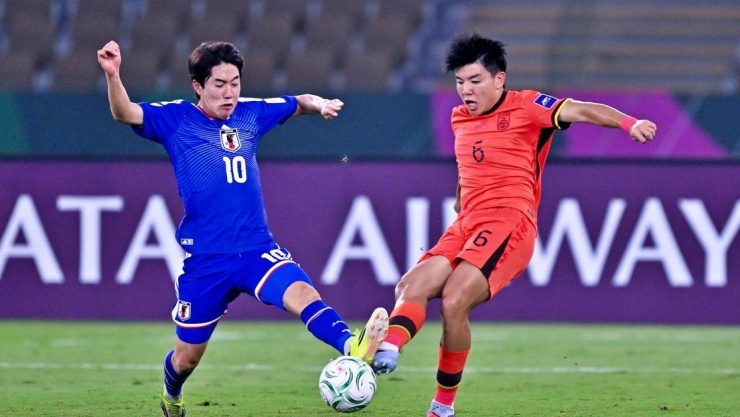 Xu Bin trở thành cầu thủ đầu tiên của U23 Trung Quốc xuất ngoại sau VCK U23 châu Á 2026. (Ảnh: AFC)