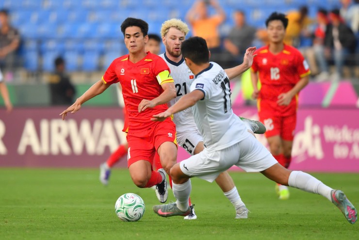 U23 Việt Nam chơi hay trong hiệp một