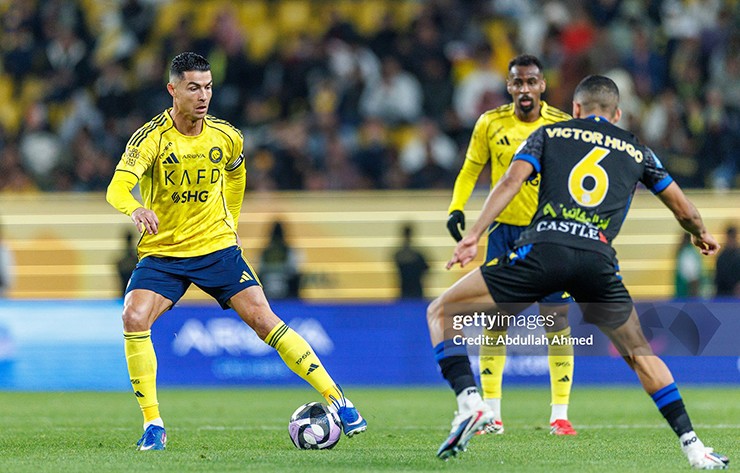 Ronaldo không thể ghi tên mình lên bảng tỷ số trong trận thắng của Al Nassr trước Al Taawoun