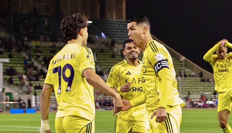 Ronaldo và Felix đóng vai trò trung tâm trong chiến thắng áp đảo của Al Nassr