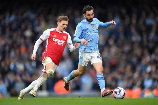 Odegaard & Bernardo Silva