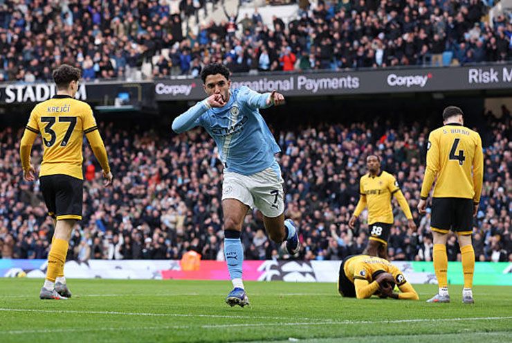 Marmoush đưa Man City dẫn bàn chỉ sau 6 phút