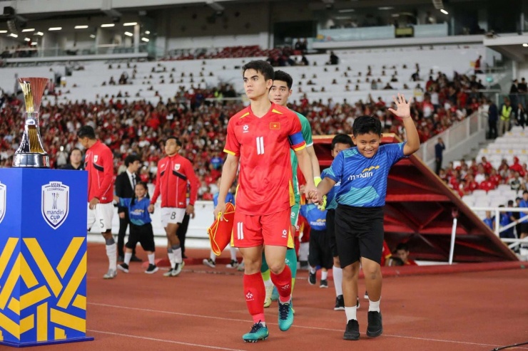 Khuất Văn Khang khi cùng U23 Việt Nam tham dự giải U23 Đông Nam Á 2026. Ảnh: FBNV.