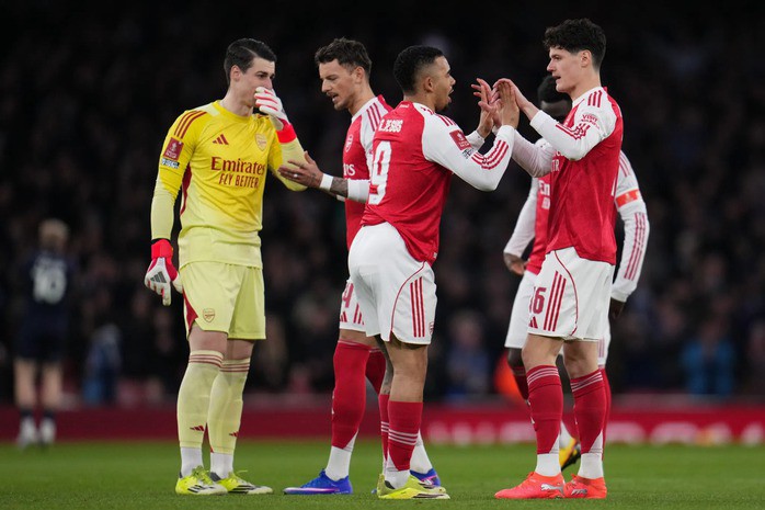 Arsenal sẽ làm khách Mansfield ở vòng 5 Cup FA. Ảnh: Alamy
