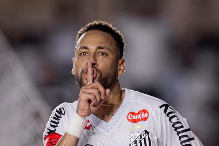 Neymar tỏa sáng đưa Santos tới thắng lợi