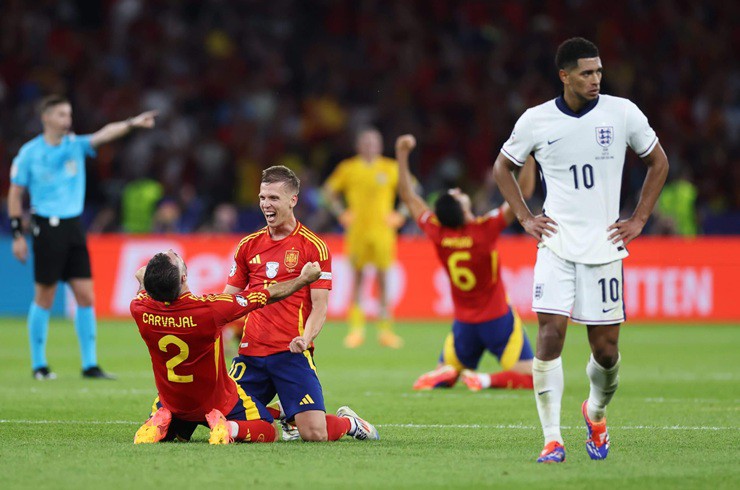 Tây Ban Nha từng hạ ĐT Anh ở chung kết EURO 2024